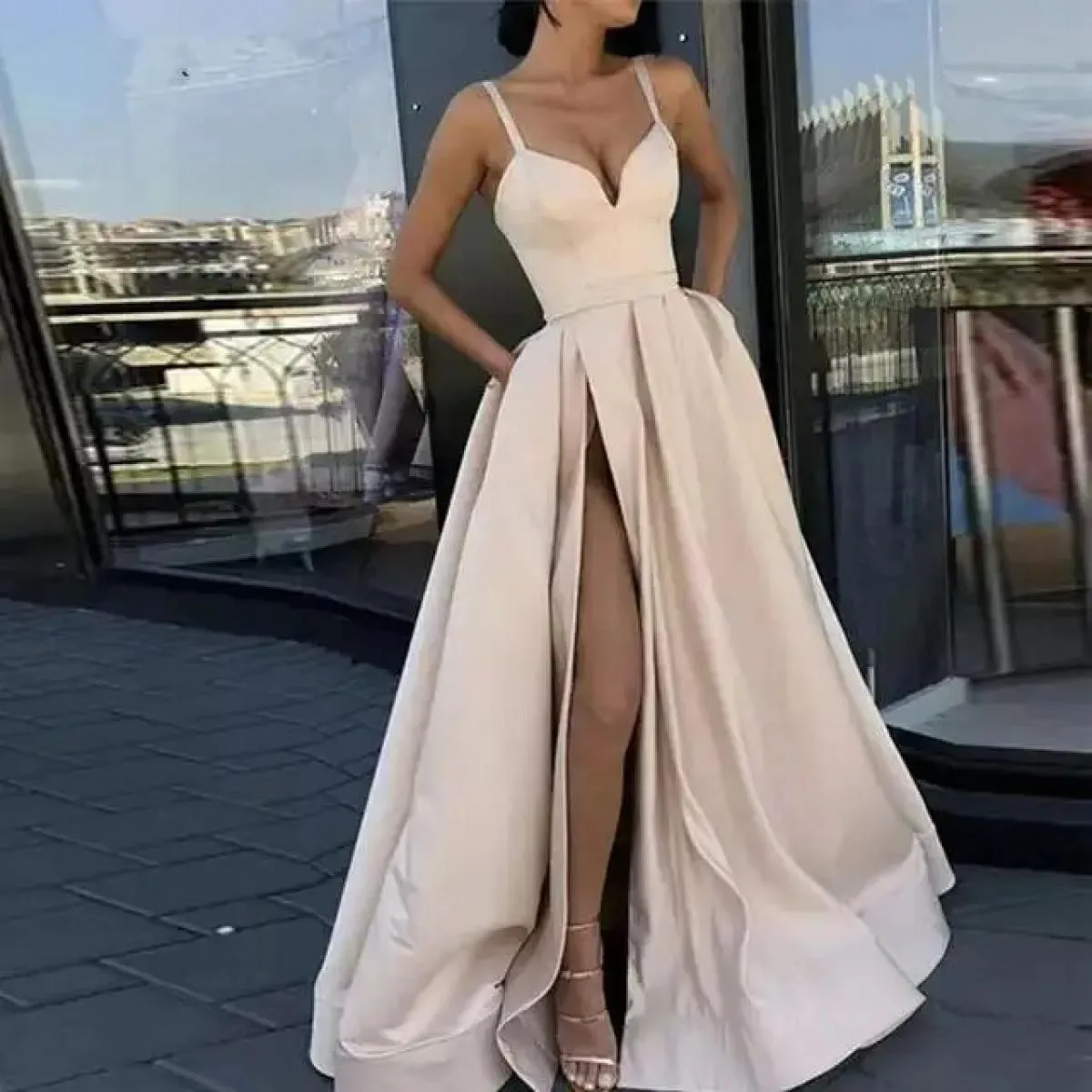 Abito da sera da donna Abiti da gala di lusso 2023 Abiti da cerimonia da donna per abiti eleganti da ballo Abiti da festa di noz