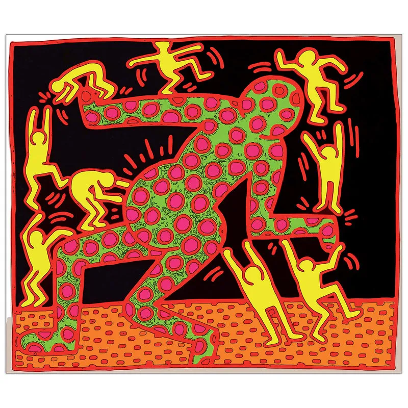 Artopweb Pannello decorativo, HARING - Fertility IIi - 60x50