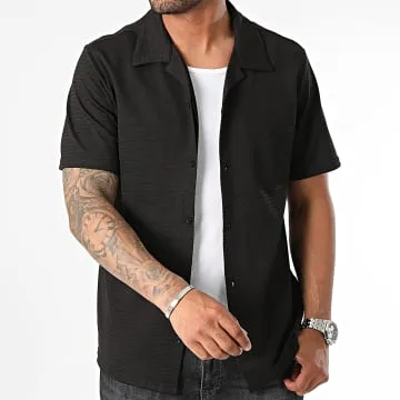 Camicia a maniche corte Nero