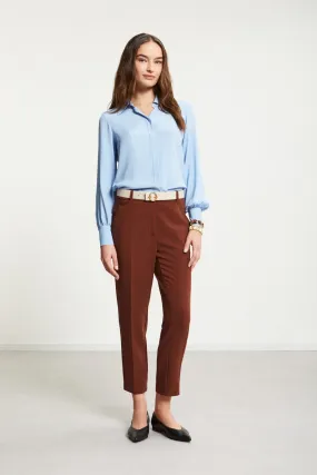 Camicia in misto seta    