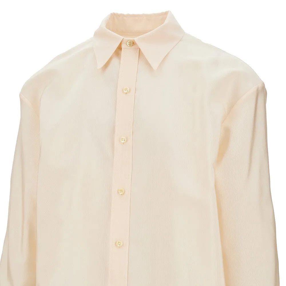 Camicia oversize in faille