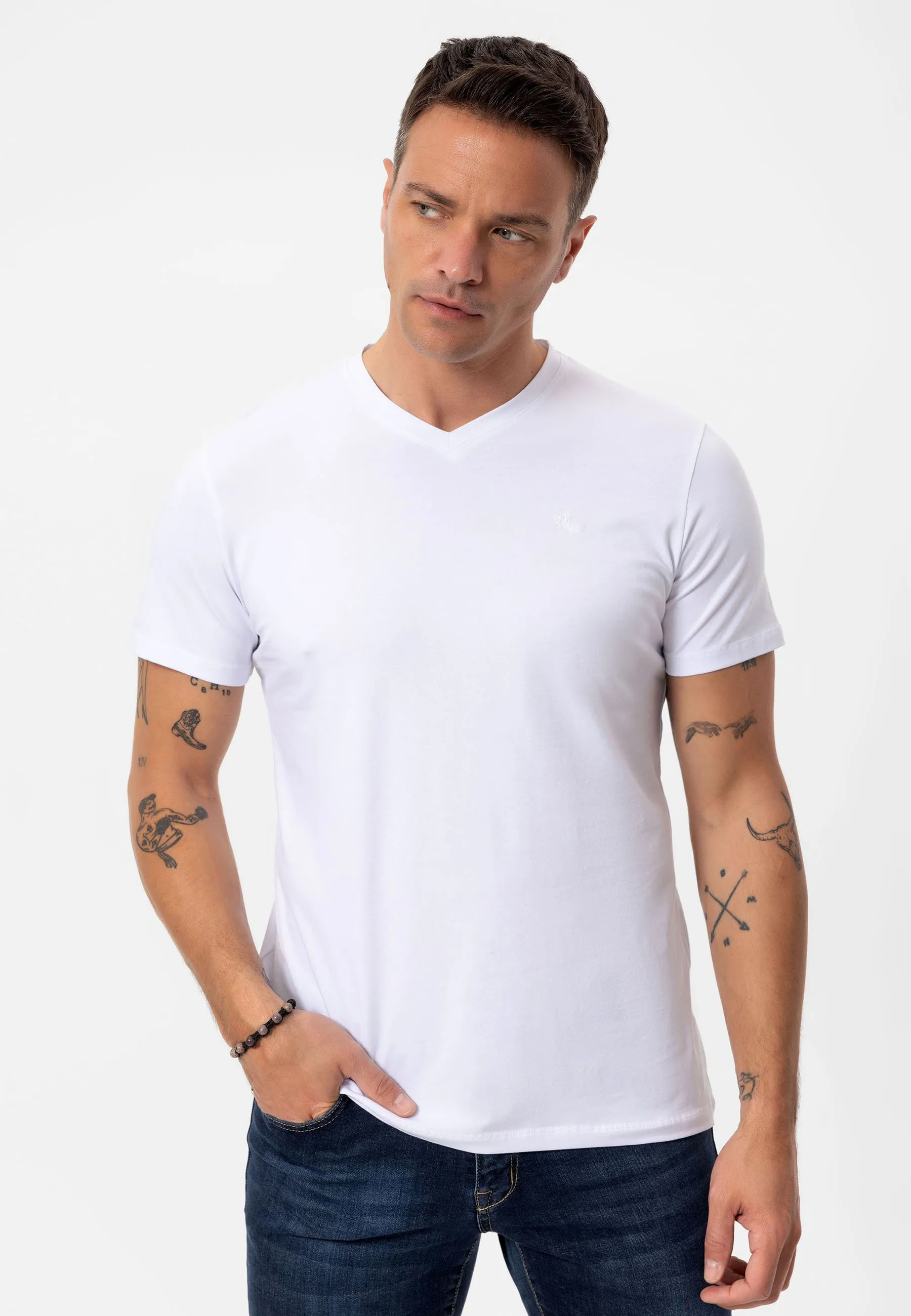 DEMIS 3 PACK - T-shirt basic