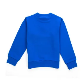 Felpa Blu Elettrico Bambino Teen