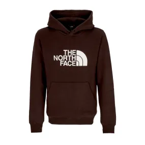 Felpa Cappuccio Uomo Drew Peak Po Hoodie Coal Brown