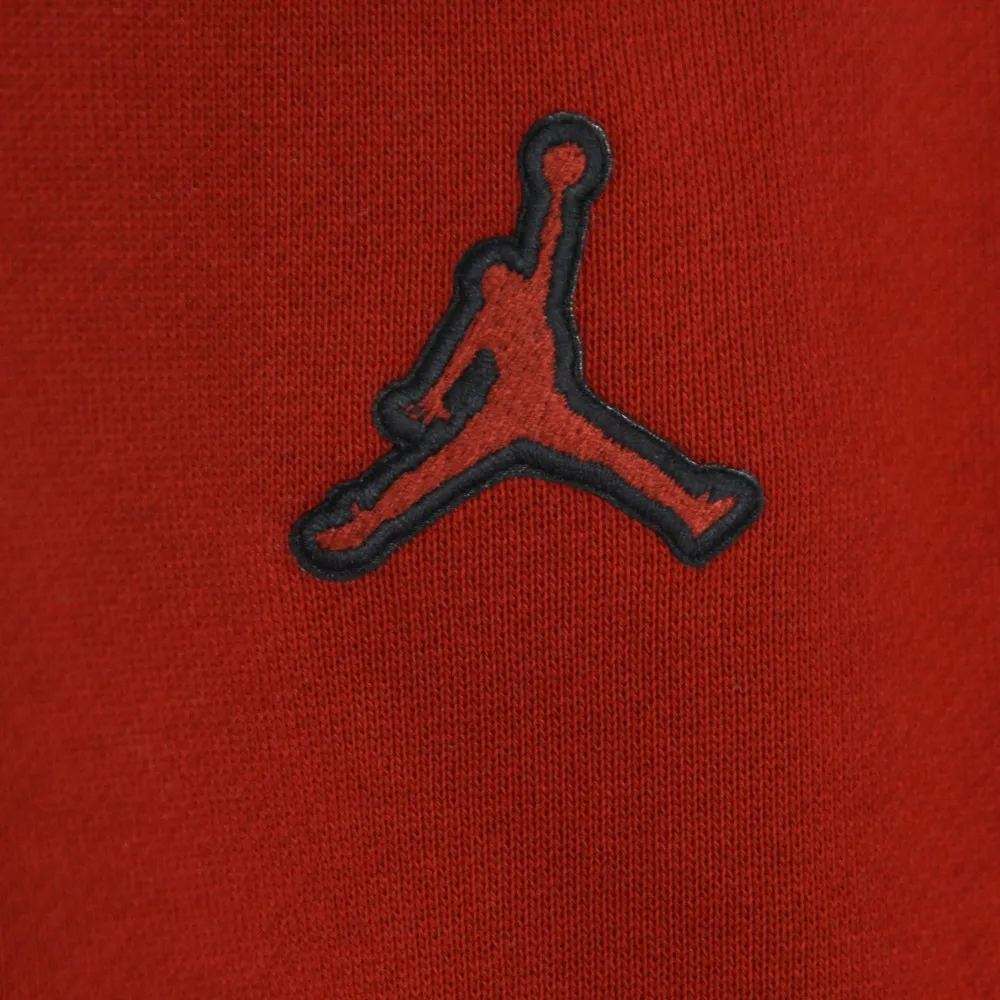 Felpa Cappuccio Uomo Essentials Fleece Pullover Hoodie Gym Red