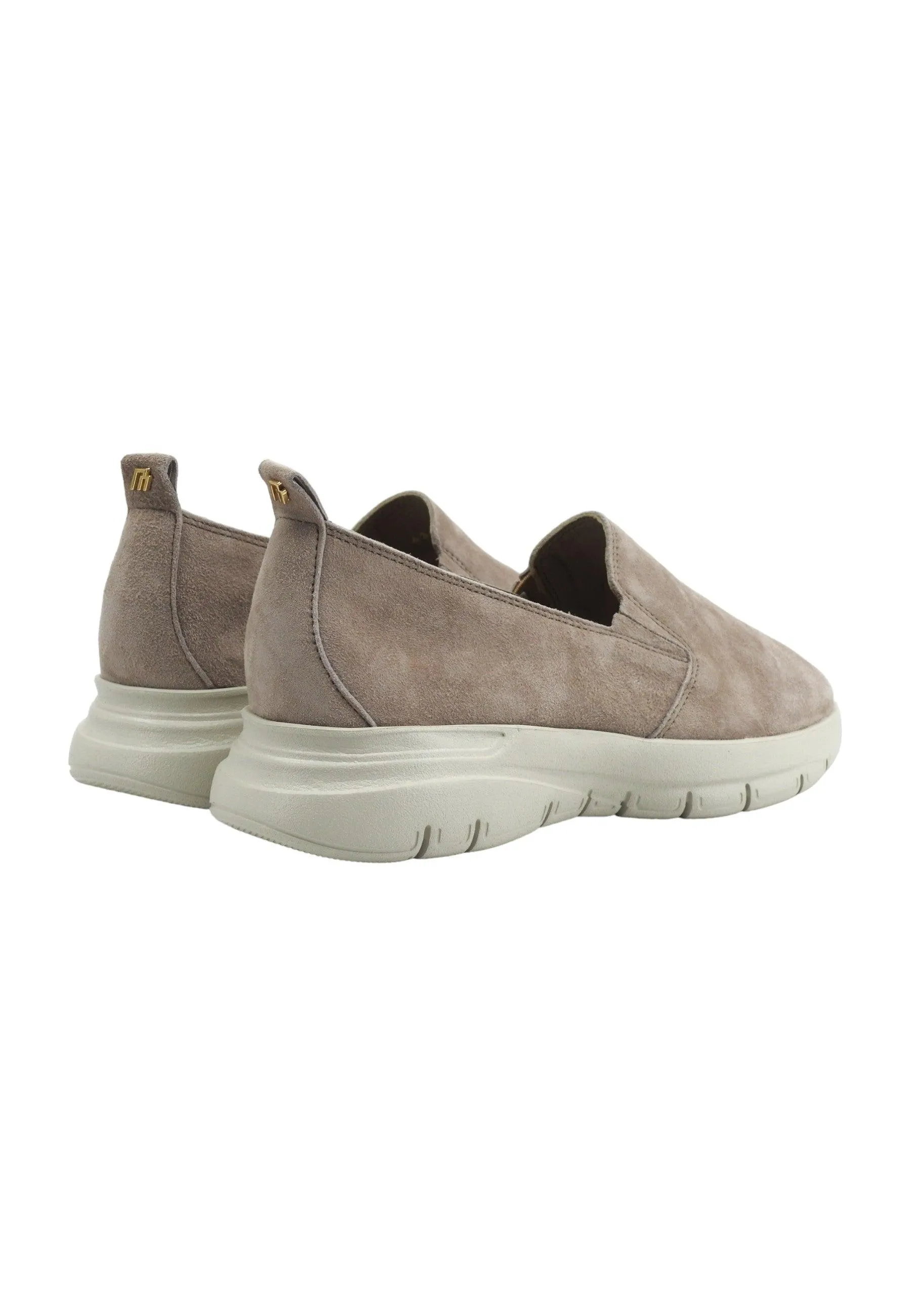 FRAU Daino Sneaker Slip On Donna Taupe 43B7119