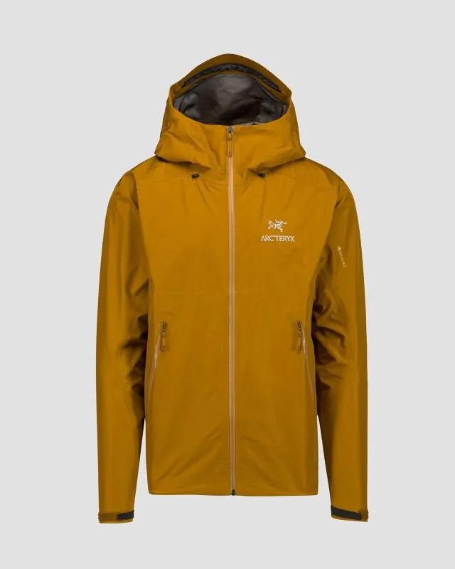 Giacca hardshell marrone da uomo Arcteryx Beta LT