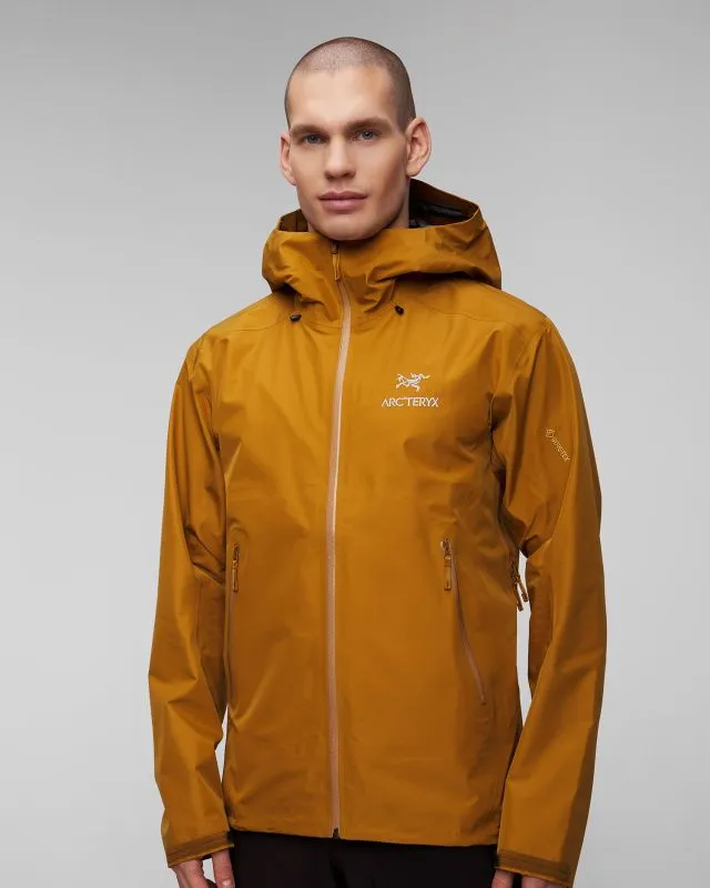 Giacca hardshell marrone da uomo Arcteryx Beta LT