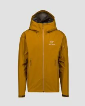 Giacca hardshell marrone da uomo Arcteryx Beta LT