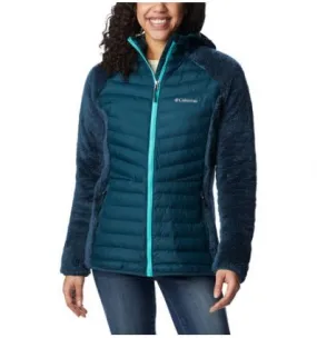 Giacca ibrida da donna Columbia Powder Lite Sherpa (Night Wave)