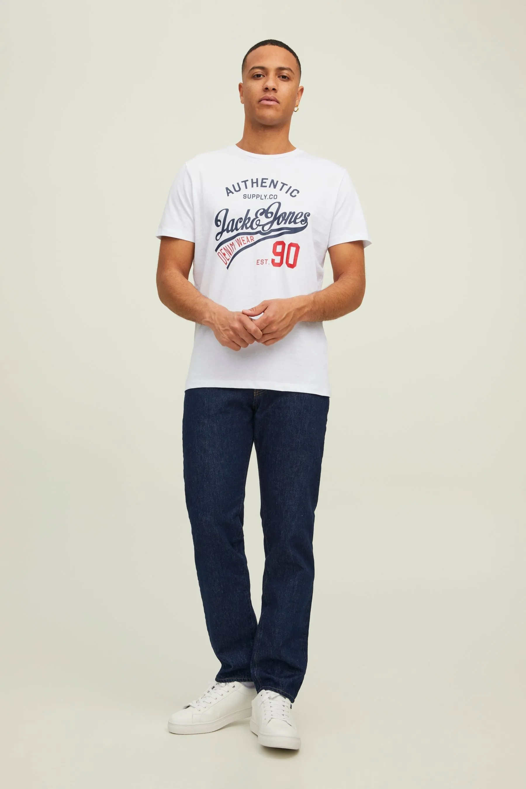 JACK & JONES 3 T-shirt con stampa Confezione Manica corta