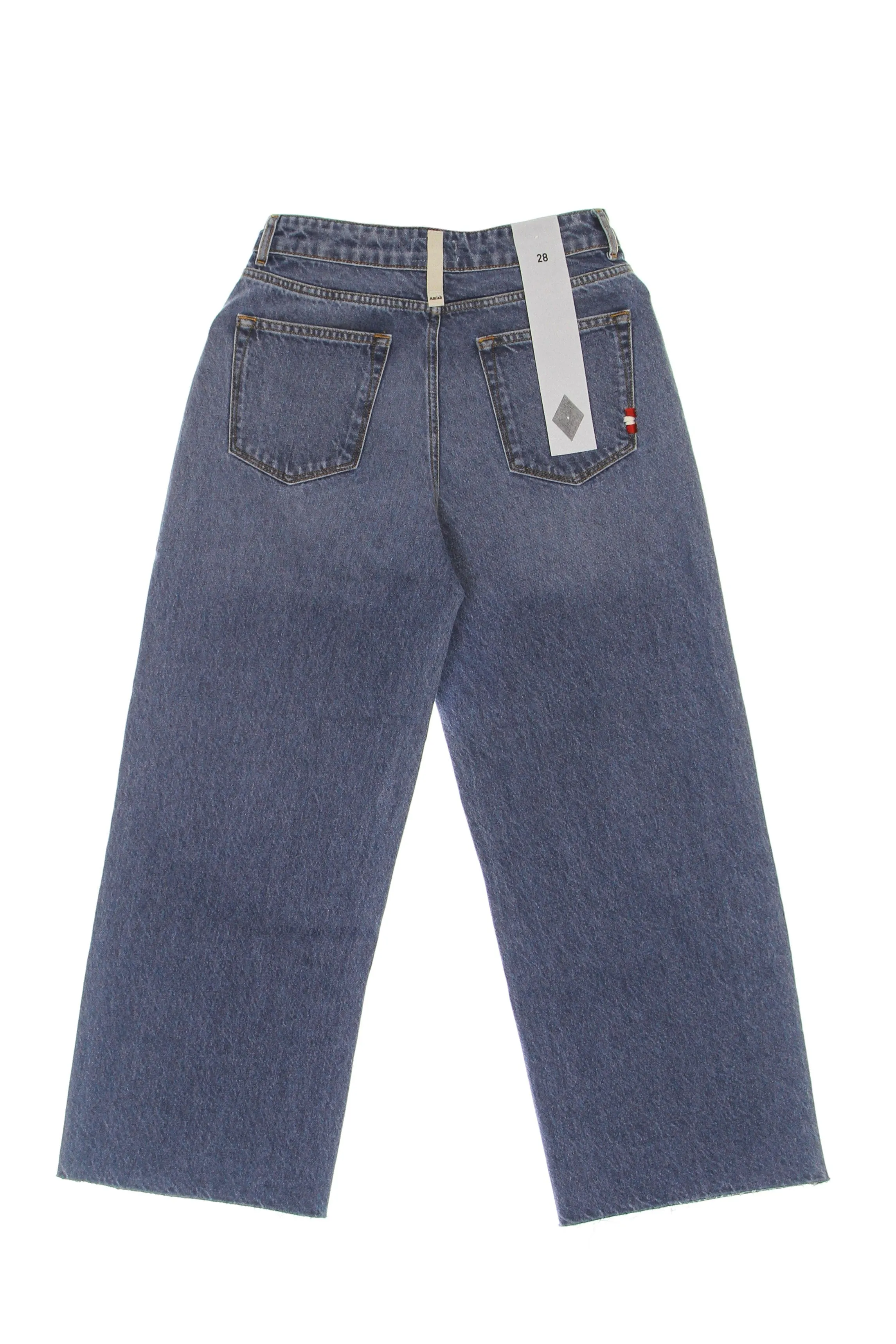 Jeans Donna Linda Denim Stone Used Cut Denim