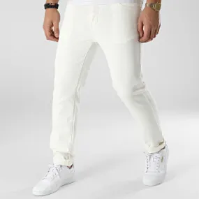 Jeans regular bianco sporco