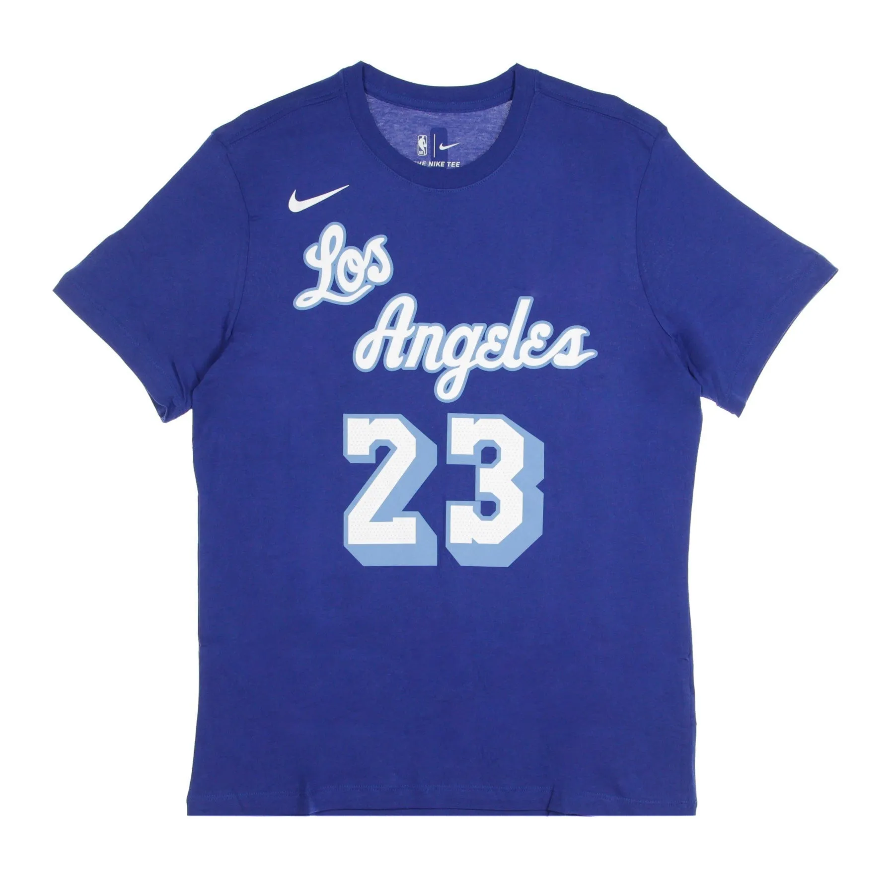 Maglietta Uomo Nba Tee Harwood Classic No 23 Lebron James Loslak Rush Blue