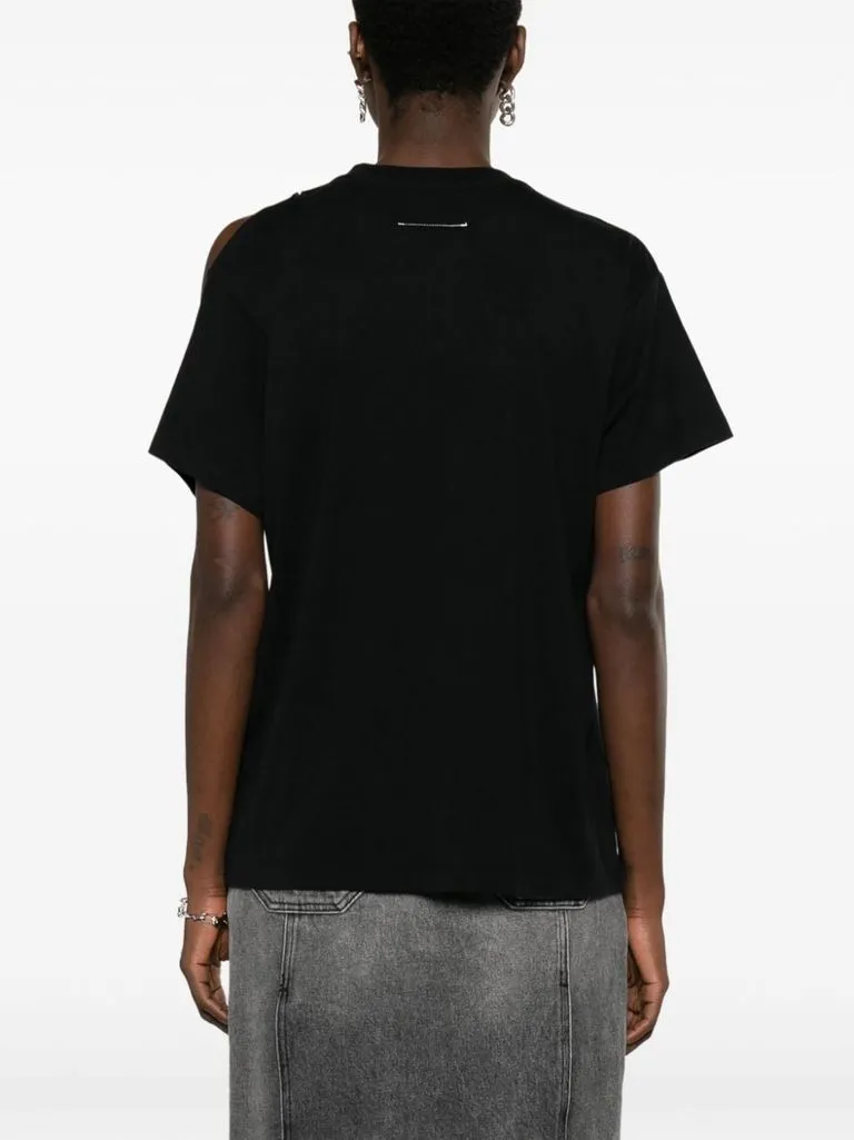 mm6 maison margiela T-shirt cut-out