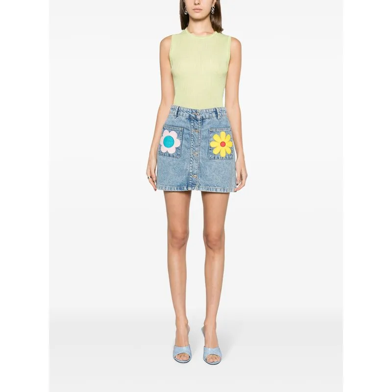 Moschino Jeans Skirt A01033236