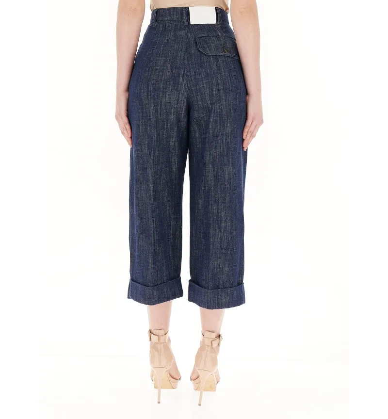 Pantalone con pinces