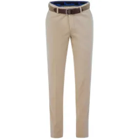 Pantaloni chino Henk ter Horst in cotone elasticizzato Beige