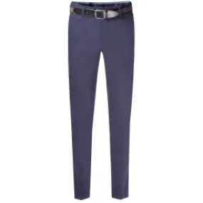 Pantaloni chino Henk ter Horst in cotone elasticizzato Blu scuro