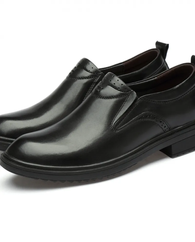 Sapatos Sapato Uomo Casual Uomo Uomo Tempo Libero Piatto Traspirante Informale Pelle Uomo Nero Uomo Hombre Primavera Nuova Pelle