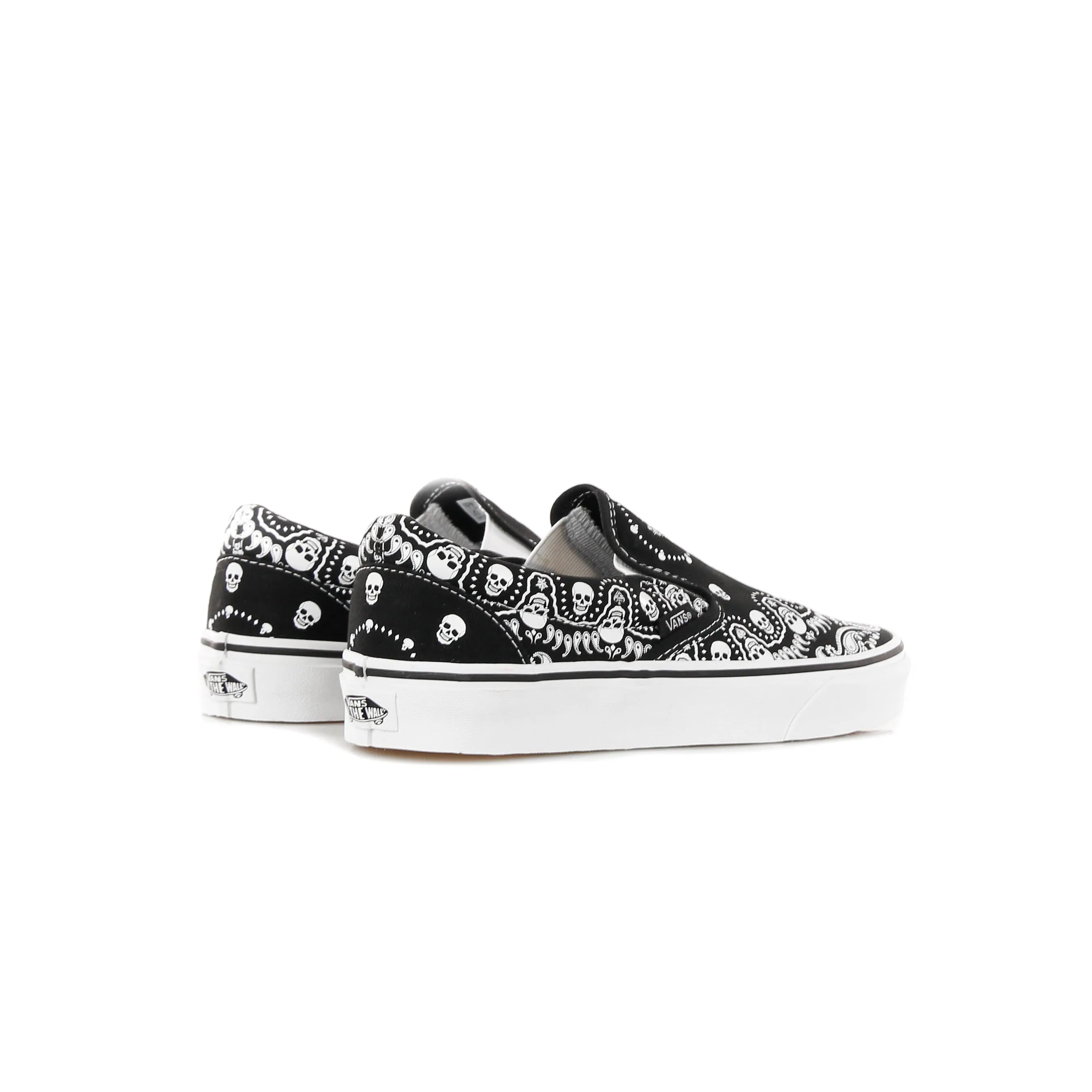Scarpa Bassa Uomo Classic Slip-on (bandana) Black/true White