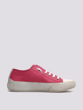 Sneakers in pelle Rock S Rosso