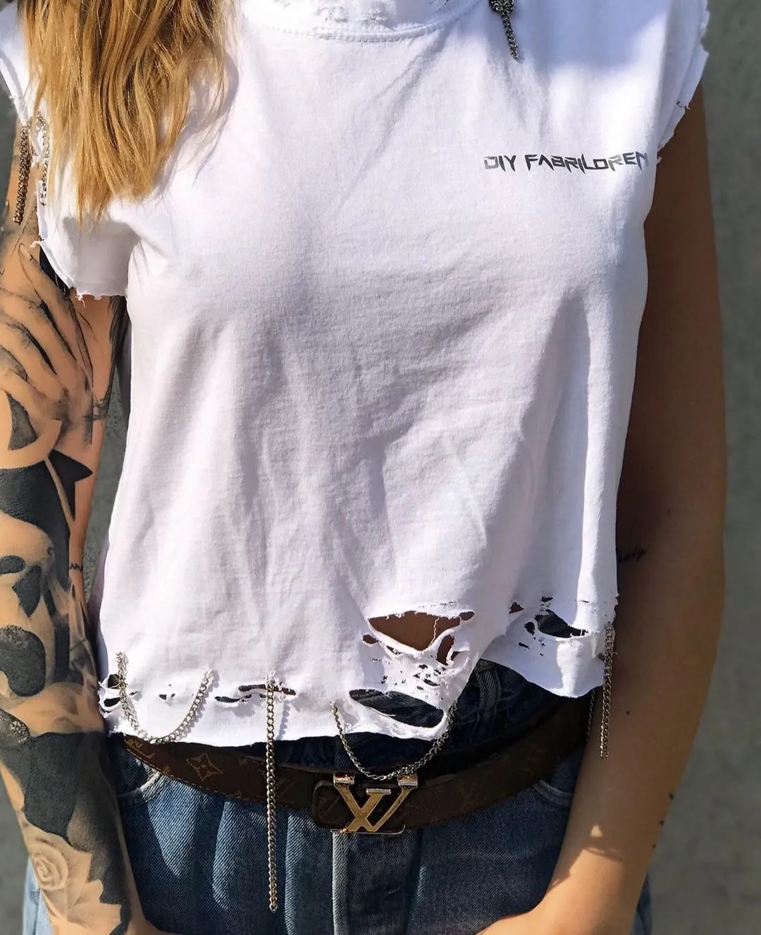 T-SHIRT CROP TOP PERSONALIZZATA