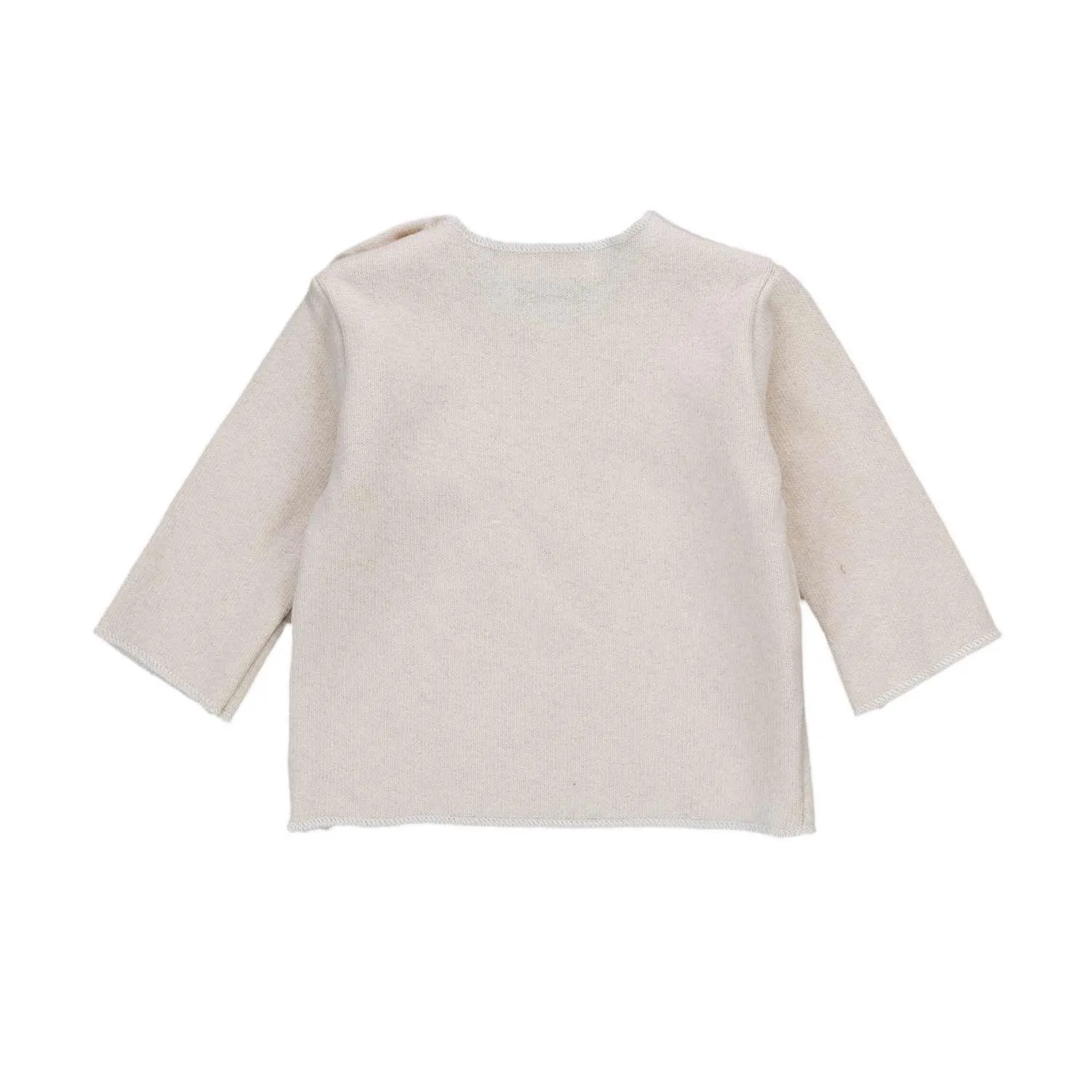 T-Shirt Panna Con Stampa Neonata