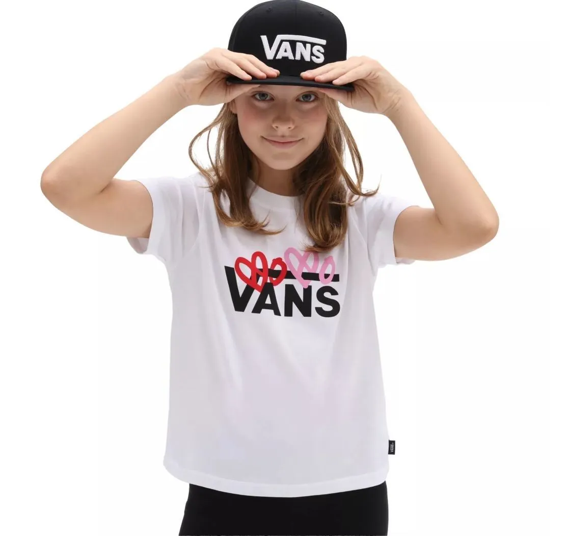 T-SHIRT Ragazza VANS VN00040PWHT1 WHITE