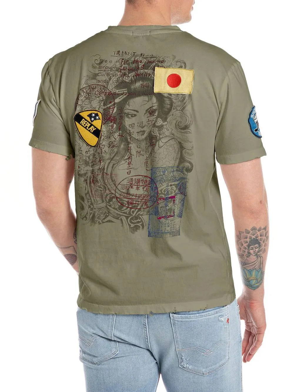 T-shirt - Verde Militare