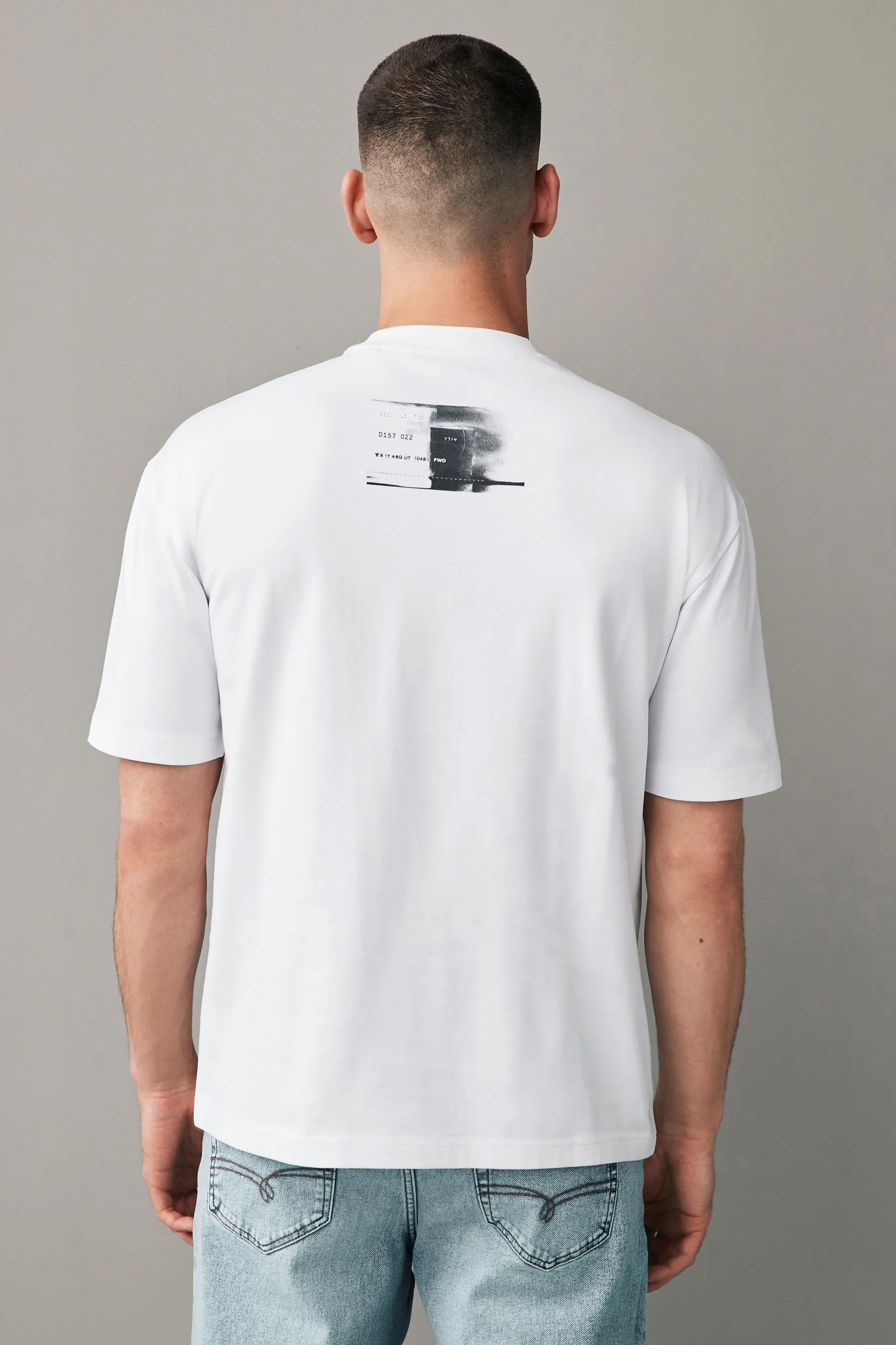 Urban - T-shirt comoda con stampa Stampa frontale