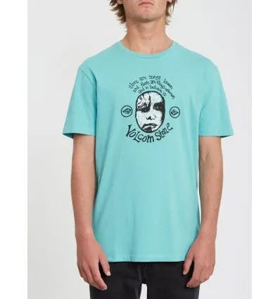 Volcom IN BETWEEN LTW SS T-shirt (MYSTO GREEN) uomo