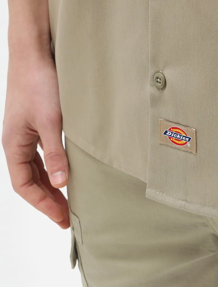 Work Shirt with Dickies Logo / Beige